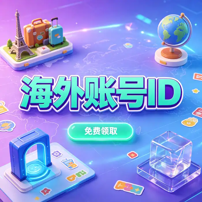 海外 Apple 账号验证、密码管理与隐私保护概念图